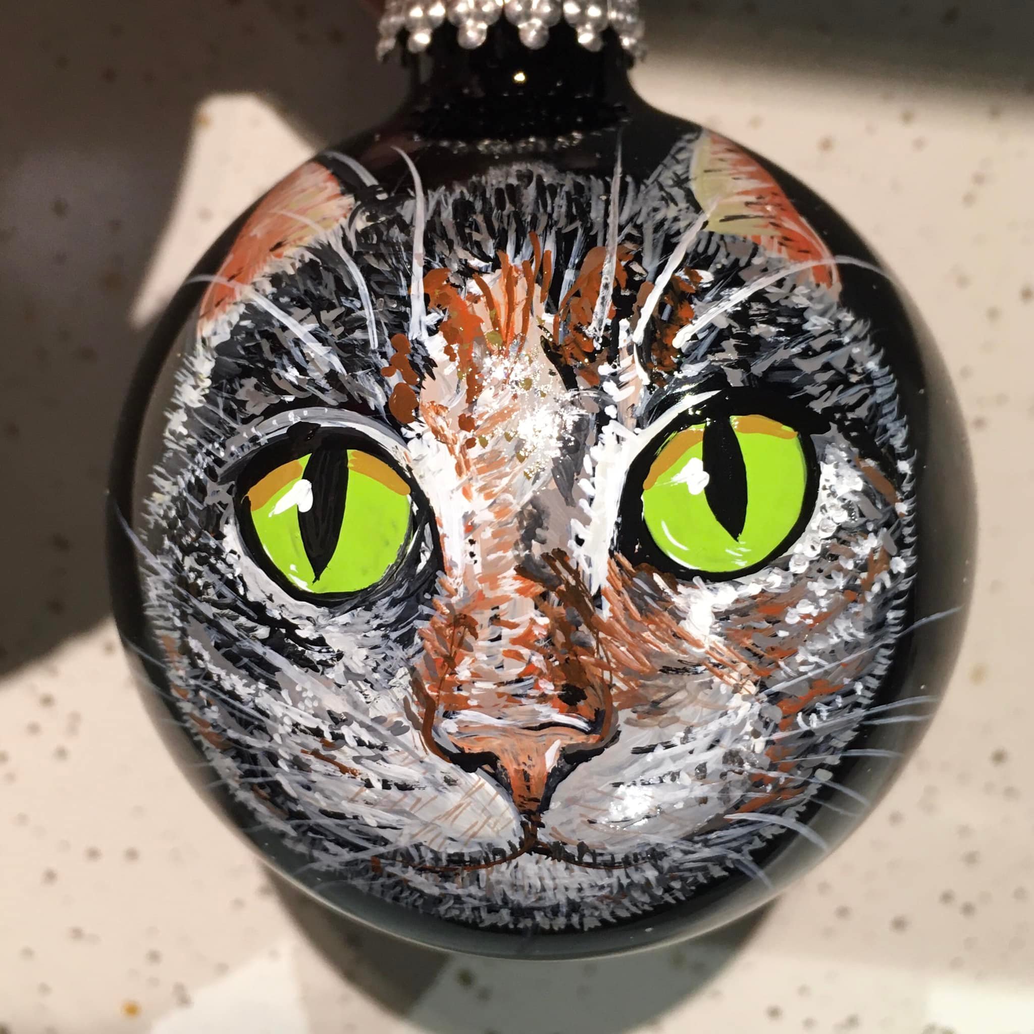 Pet Cat portrait Ornament