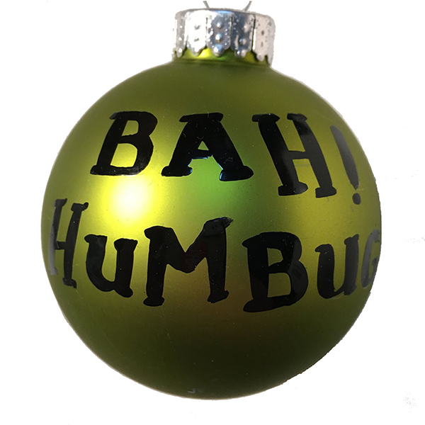Bah Humbug ornament