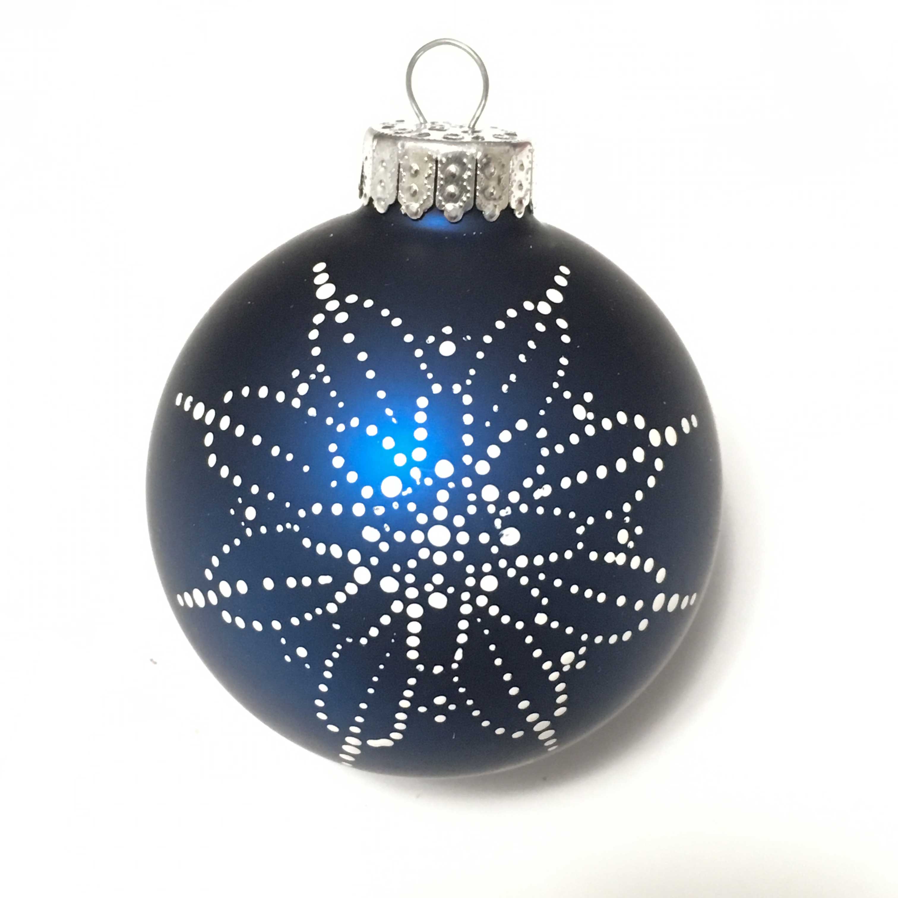 Snowflake Mandala ornament