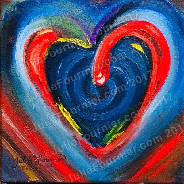 Endless, an oil painting by Julie Fournier